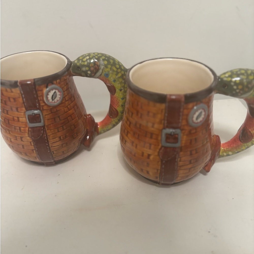 Burton & Burton The Big Catch Coffee Mugs set